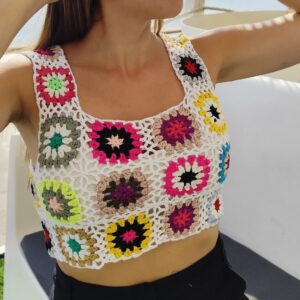 Tos mujer ganchillo crochet